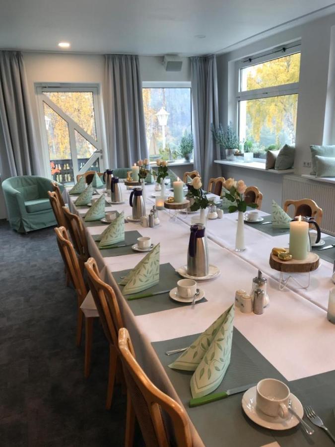 Hotel Pension Haus Talblick Edersee Hemfurth-Edersee ภายนอก รูปภาพ