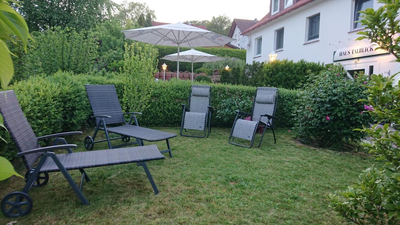 Hotel Pension Haus Talblick Edersee Hemfurth-Edersee ภายนอก รูปภาพ